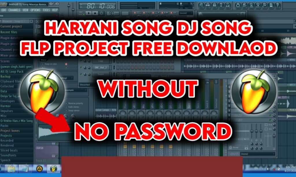 Download Best Haryanvi Dj Song FLP Project ZIP Free | FL Studio DJ Remix Projects
