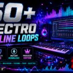 50+ Premium Electro Bassline Loops Pack – High Quality WAV Loops