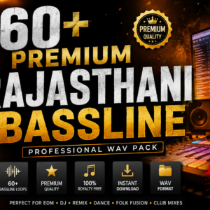 60+ Premium Rajasthani Bassline Pack DJ Remix & Mixing