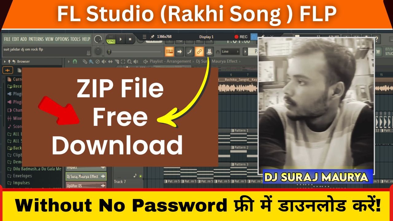 Rakhi FLP Project 2026 Raksha Bandhan Song FLP No Password FLP Project Free Download